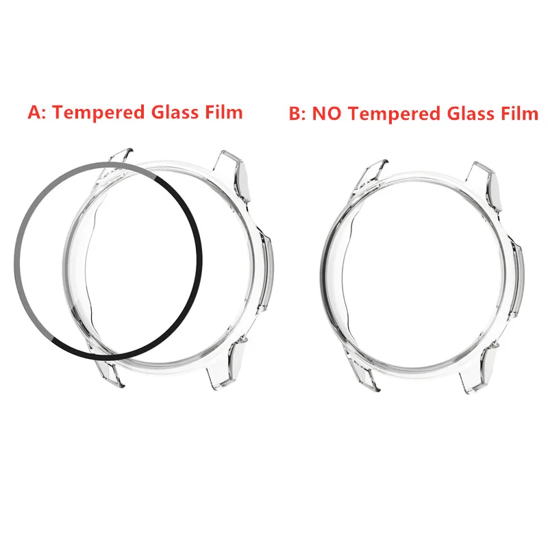 Full Screen Protector Cover Case For Coros Pace 2 Smart Watch Bumper Shell Protective Cases One-piece Housing Glass Film Accesso