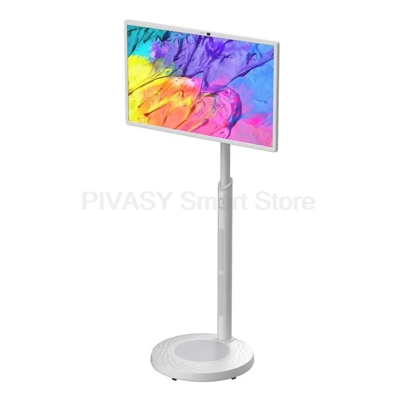 Smart Display 32 Inch Android 11 Interact Touch Screen Built-in Battery with USB Wifi Bluetooth Moveable Stand HD Lcd Smart Tv