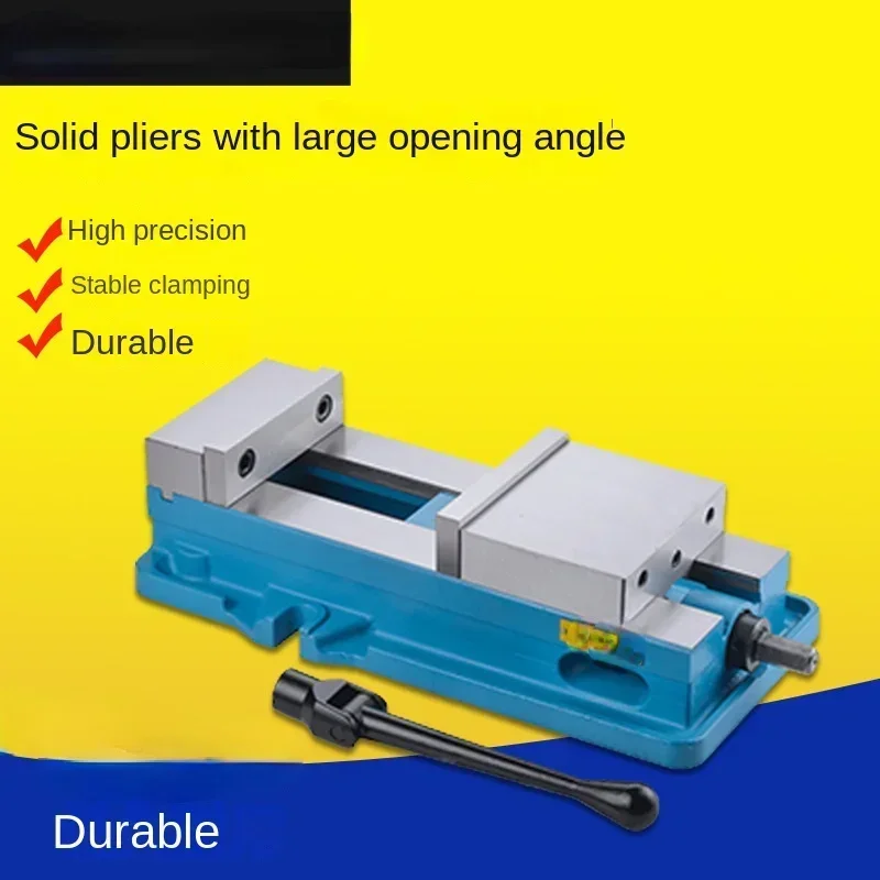 Hegang Large Opening Angle Fixed Vise AD-695 Precision Mechanical Flat Vise 6-inch MC Milling Machine