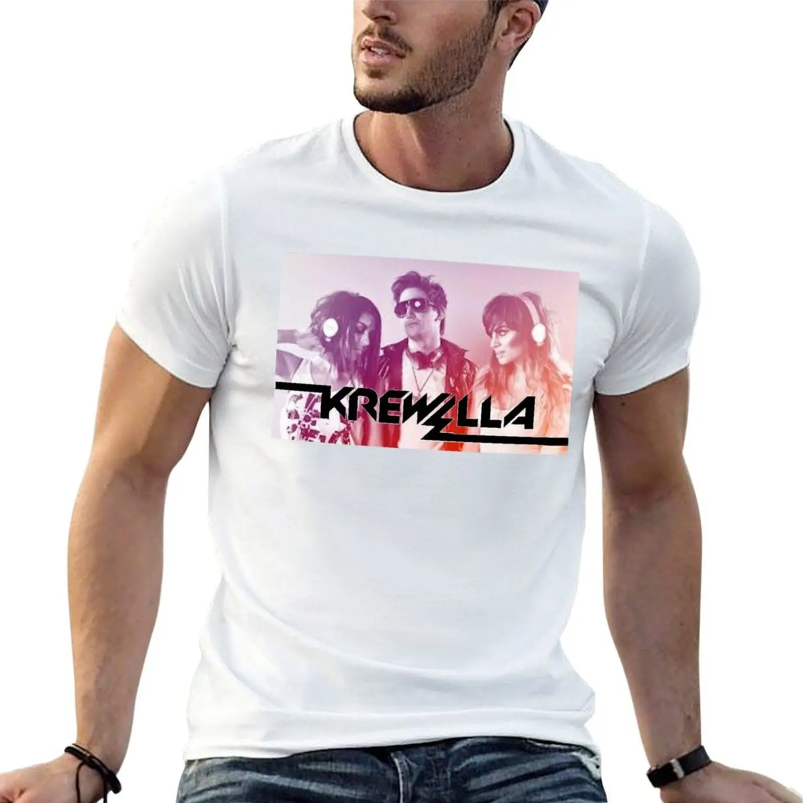

Krewella T-Shirt t shirt man cotton essential t shirt T-Shirt