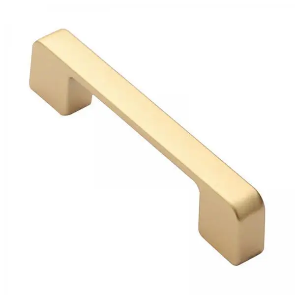 2xGolden Brushed Cabinet Handle Hardware for Closet Furniture Bedroom Dresser