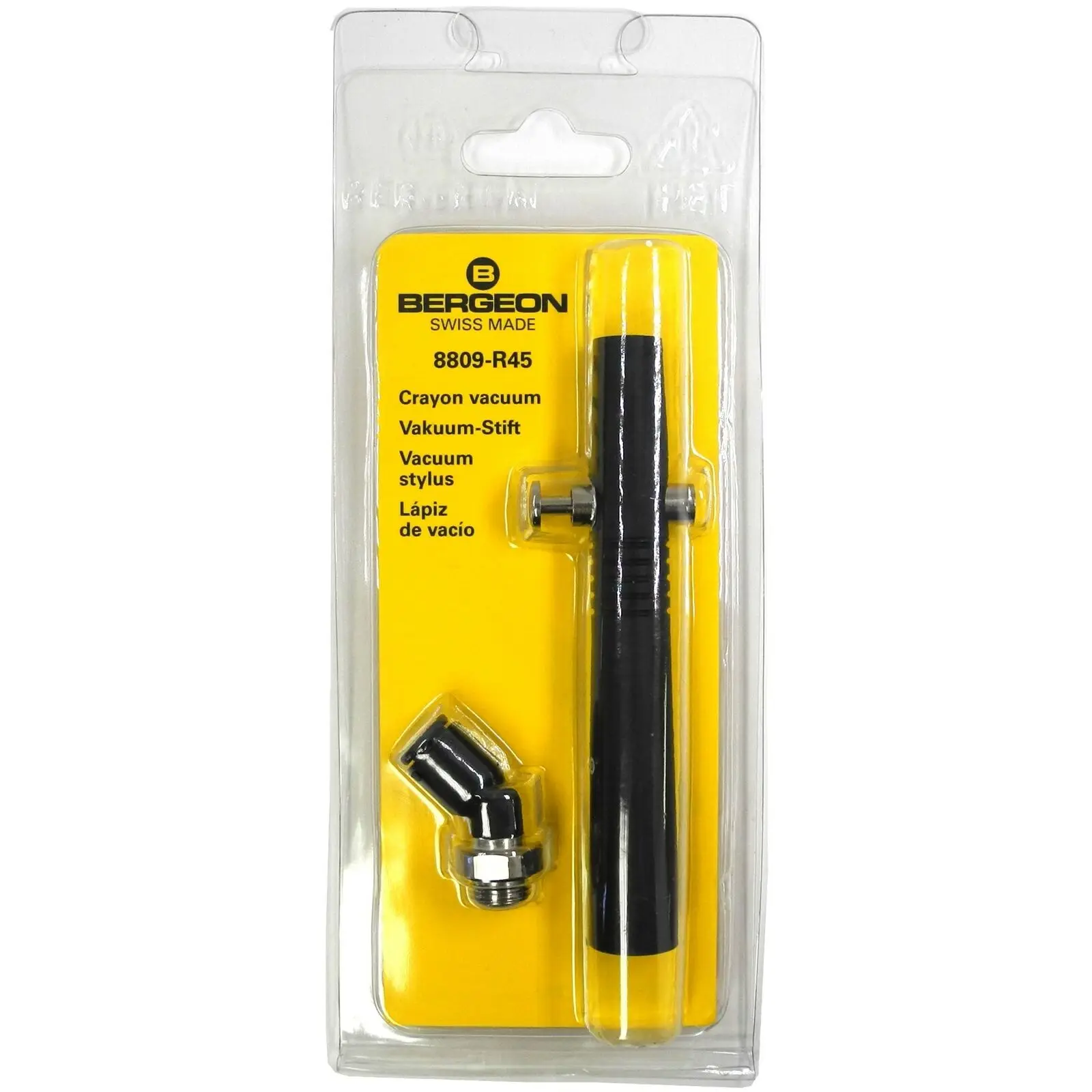Bergeon 8809-R45 Vacuum Dust Blower Pen With 45° Connector