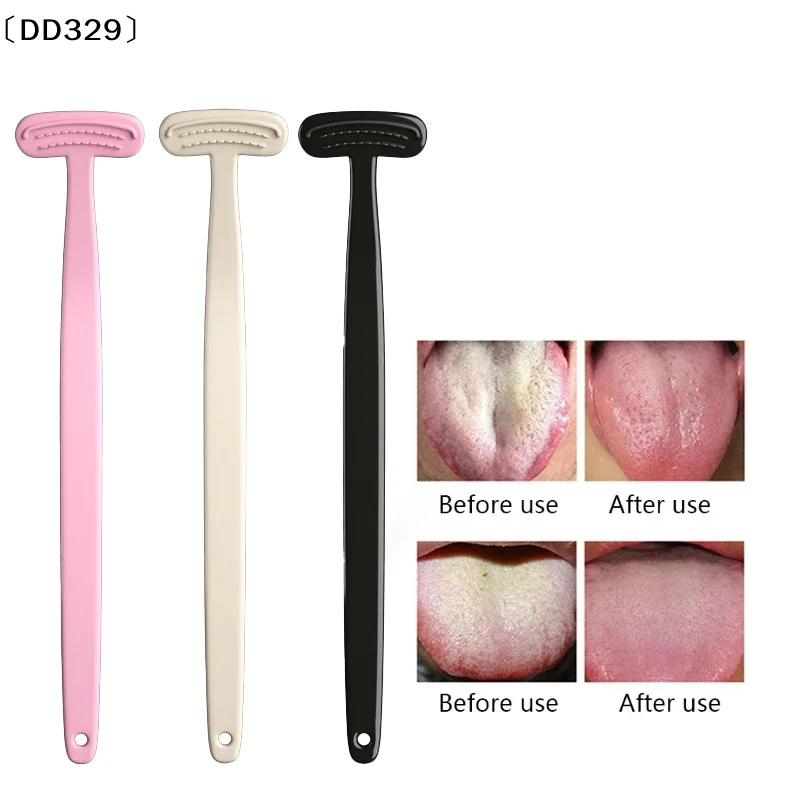 

tipoDD329 августTongue Скребок Очистители Многоразовая щетка для чистки здоровья полости рта Гигиена Уход Зубная щетка Соскабливание свежего дыхания рта