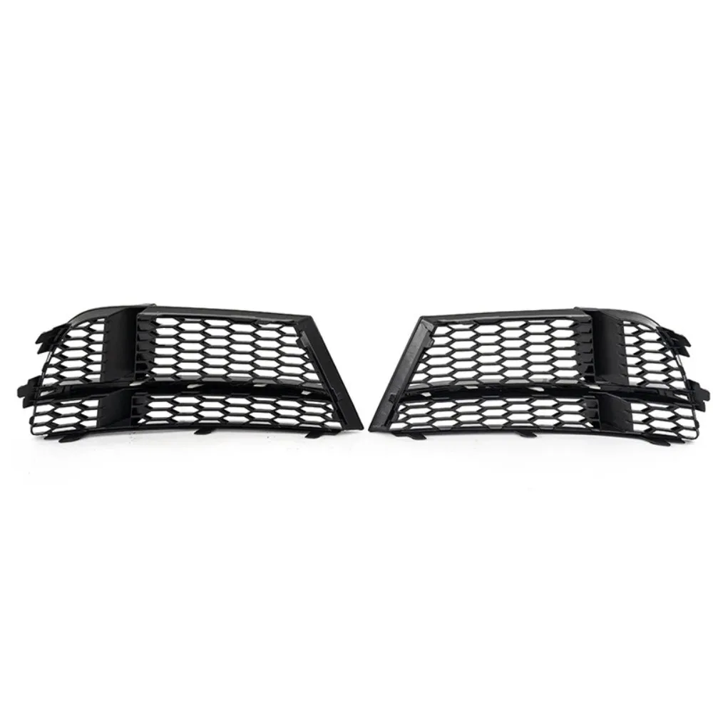 Fog Light Lamp Cover Grille Lower Grill For Audi A3 S3 2017 2018 2019 8V3807681AB 8V3807682N Car Left/Right Front Bumper