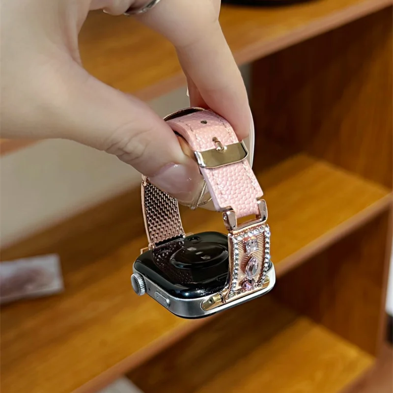 Card bracelet style fashion strap suitable for Huawei GT5/GT5 Pro/GT4/GT2/3/4 22mm/20mm/18mm