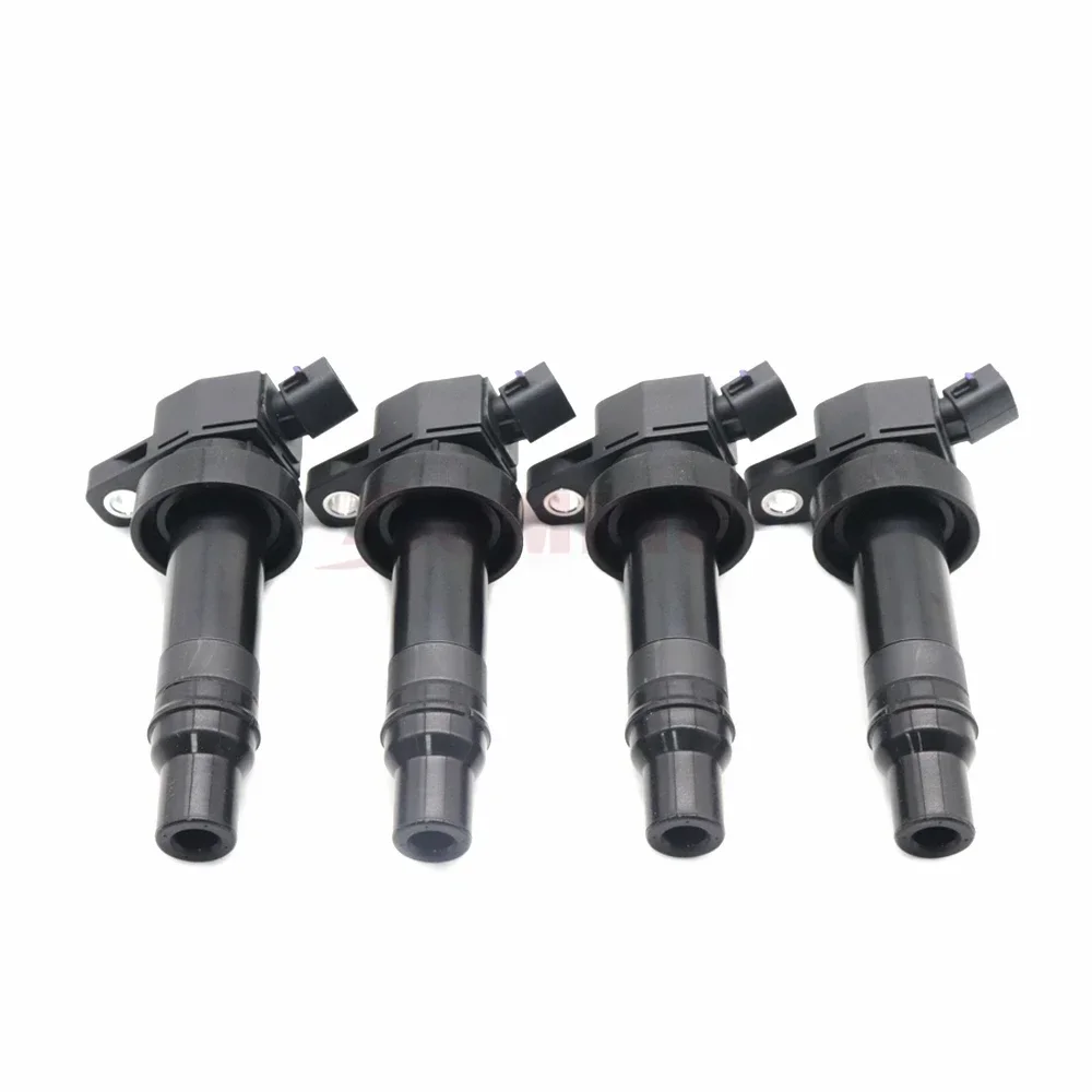 4PCS Car Ignition Coils 27301-2B110 For Hyundai For Kia Veloster Forte Koup Forte5 2014 2015 2016 2017 Turbocharged 27301-2B100