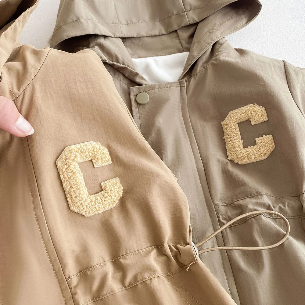 MILANCEL ﻿ Herbst Baby Strampler Outdoor Jacke 0-2Y Unisex Infant Casual Doppel-schicht Mit Kapuze Overall Kleinkind Warme Outwear Kleidung – Detail 26