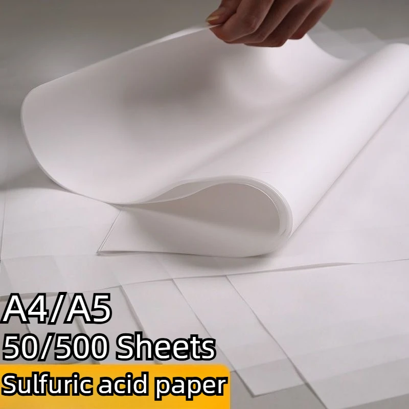 500/50 Sheets A5 A4 Tracing Paper White Translucent Sketching Papers Drawing Art Paper For Drawing School Office Art Supplies