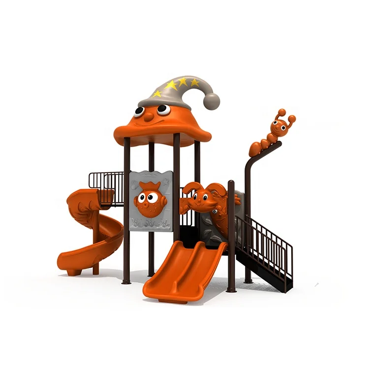 

Маленькие пластиковые горки, детская уличная игровая площадка, развлекательное оборудование для парка