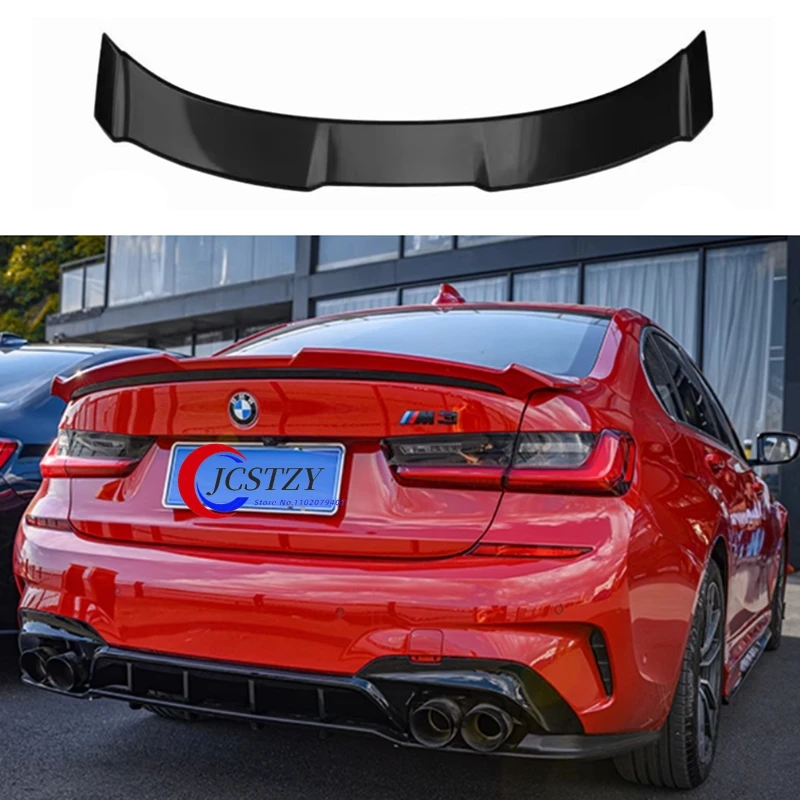 

Для BMW 3 серии G20 G28 GT модель яркий черный спойлер заднее крыло утиное крыло пластиковое заднее крыло модификация заднего крыла модернизация