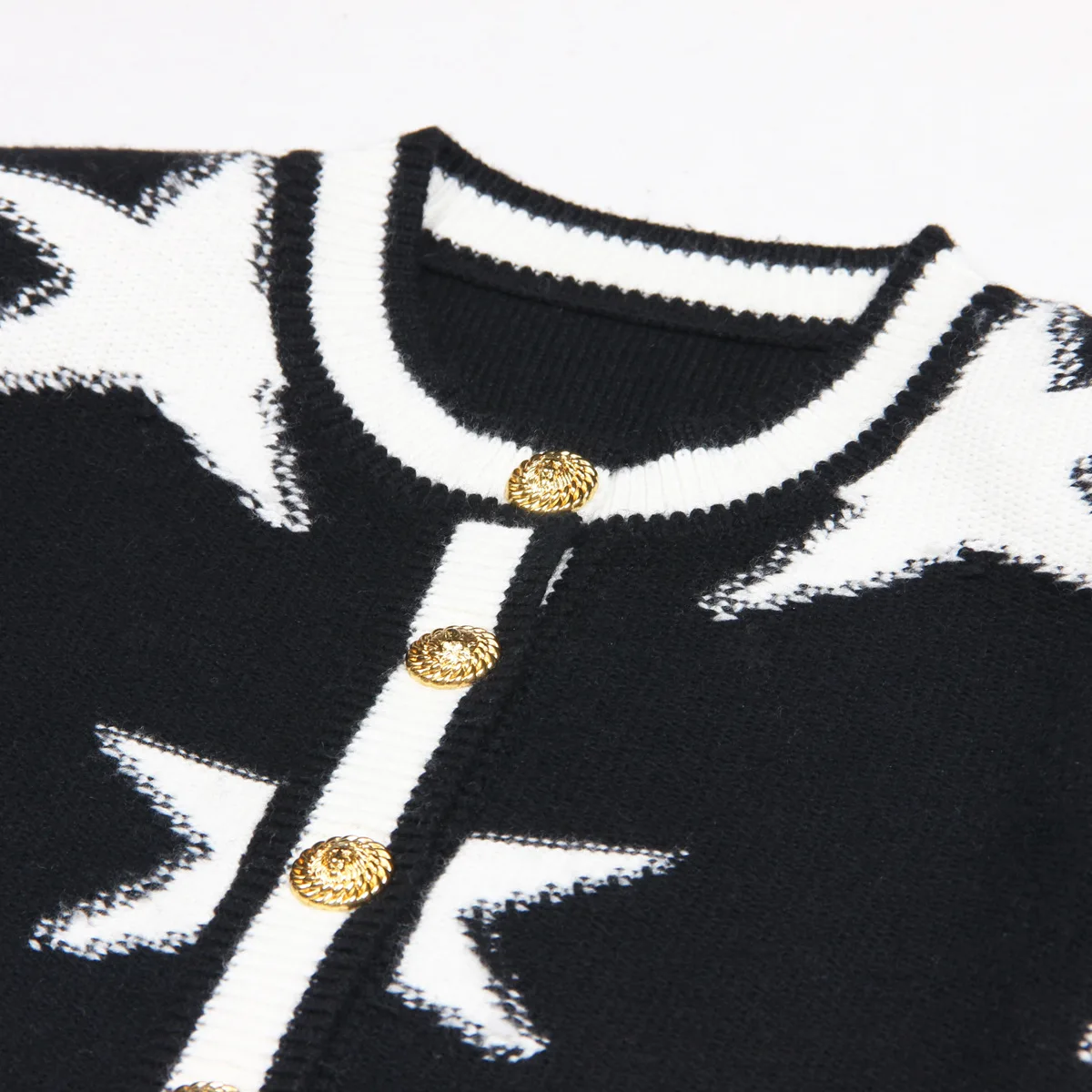 봄 가을 고품질 니트웨어 가디건 긴 소매 라운드 넥 울 코트 유럽 미국 스타일 여성 상의