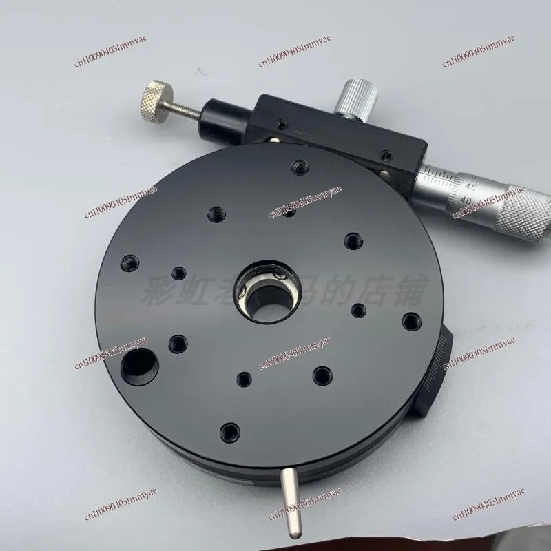 Precision Rotary Platform, Manual Turntable, Optical R-axis Platform B44-85N Table Top 85mm