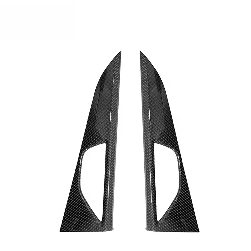 18 قطعة من الكربون الجاف الحقيقي غطاء وحدة التحكم المركزية للوحة القيادة لـ WRX 2022-2024 ملحقات داخلية للسيارة