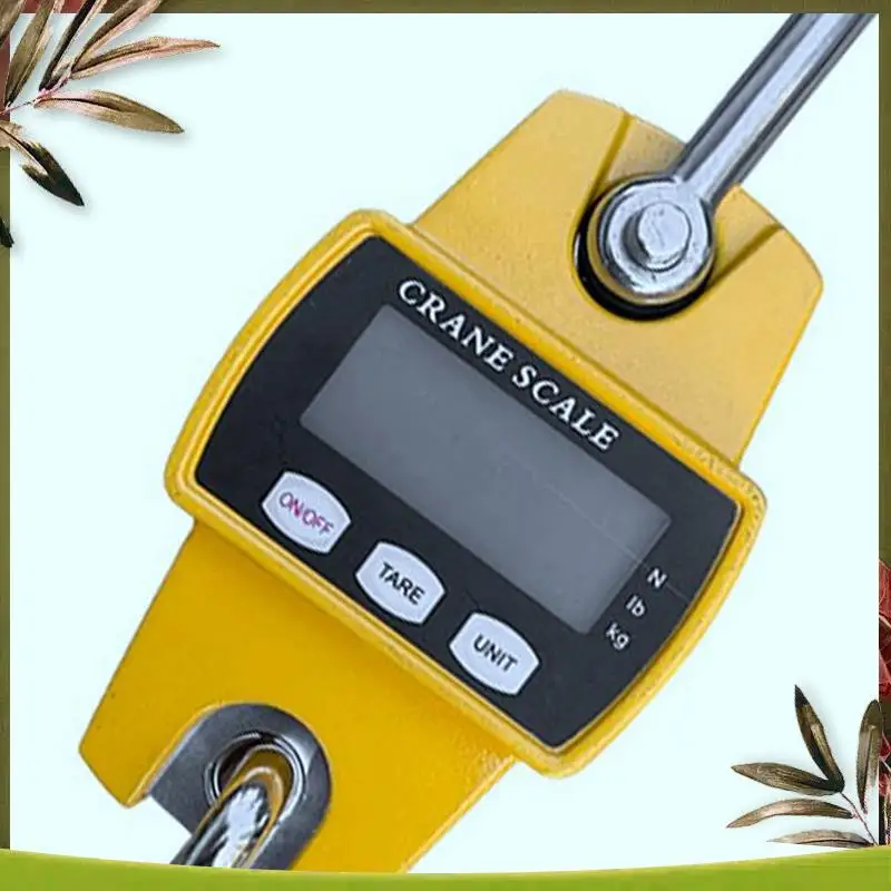 

Digital Hanging Scale With Cast Aluminum Case, With Hooks For Farm Hunting Fishing Outdoor