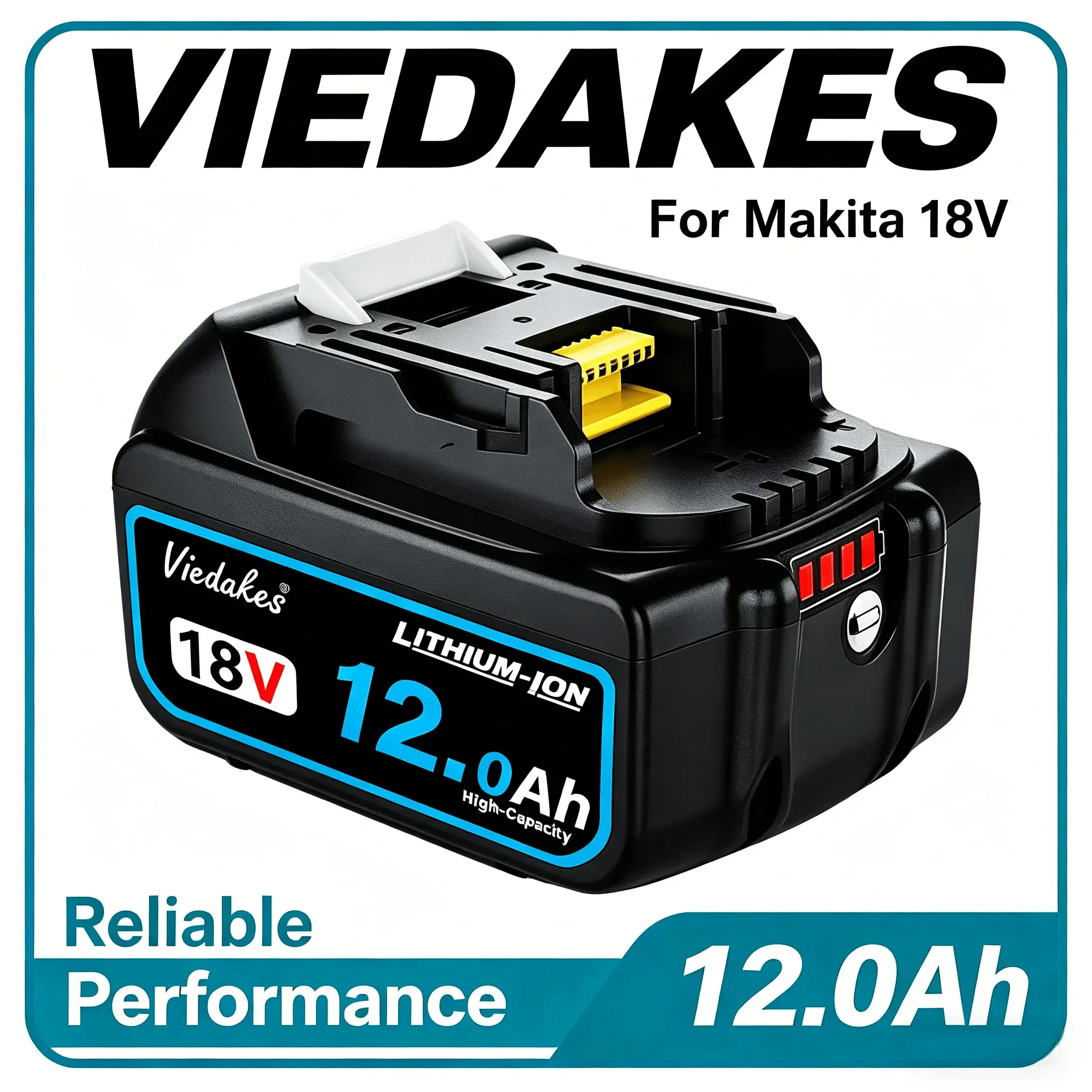 🔋For Makita 18V 10Ah High Performance Lithium Battery, Suit for BL1840 Professional LXT Power Tool Series