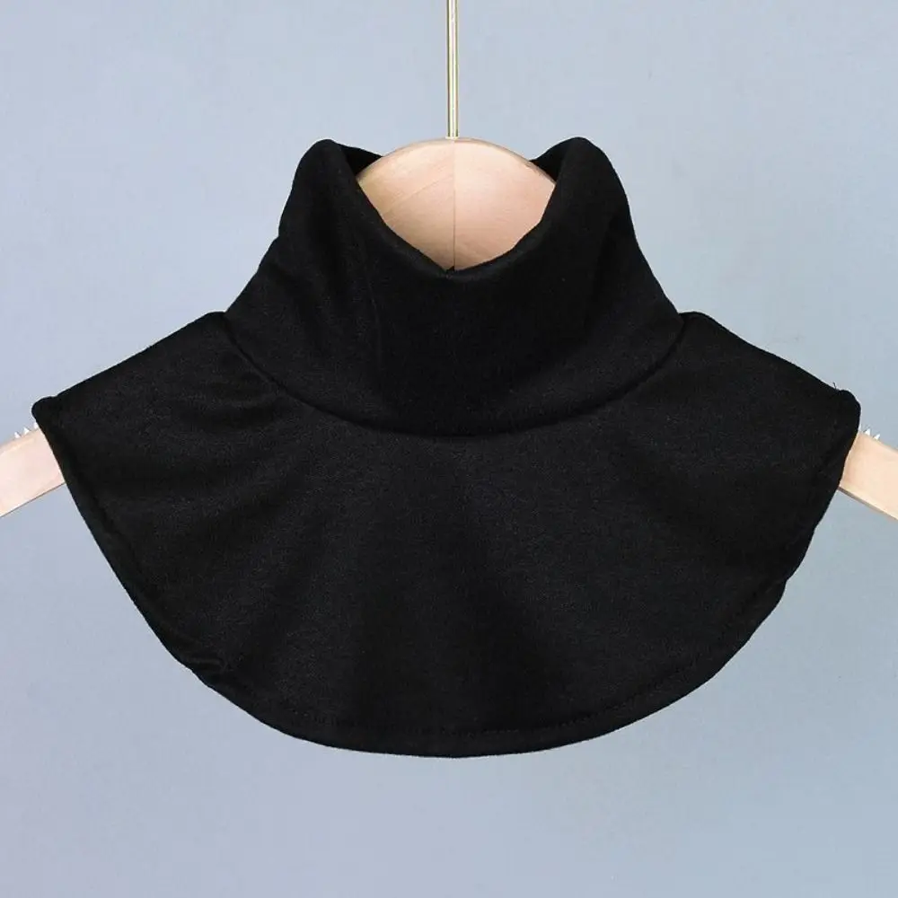 

Detachable Children Fake Collar High Elastic Bottom Decoration Collar False Collar Solid Color Neck Cover Warmer Scarves Wraps