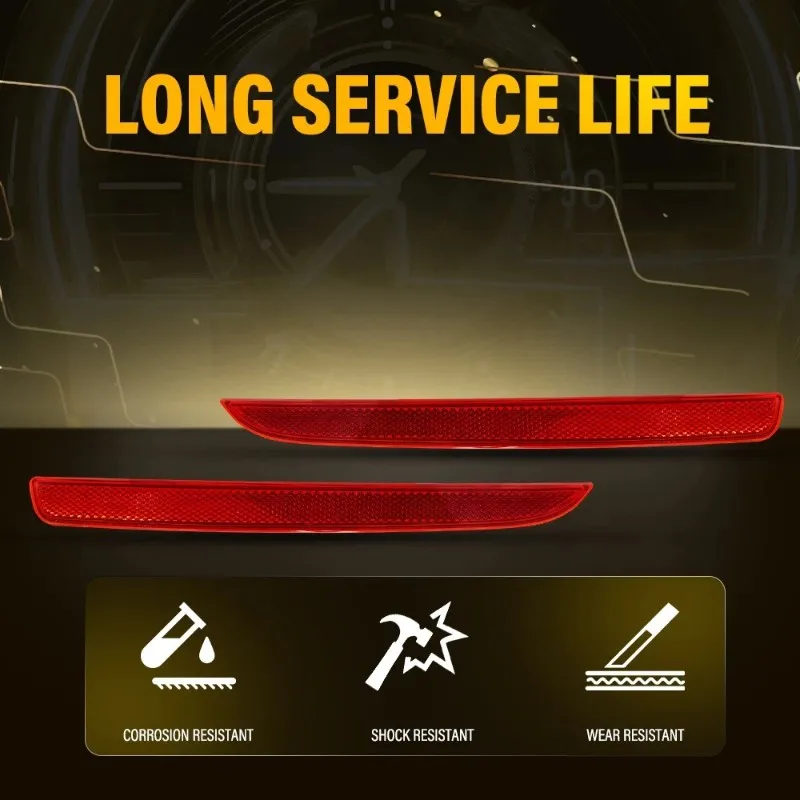 

For Ford Explorer 2016-2019 Rear Bumper Reflector Replacement Parts FB5Z15A449D FB5Z15A449C Accessories