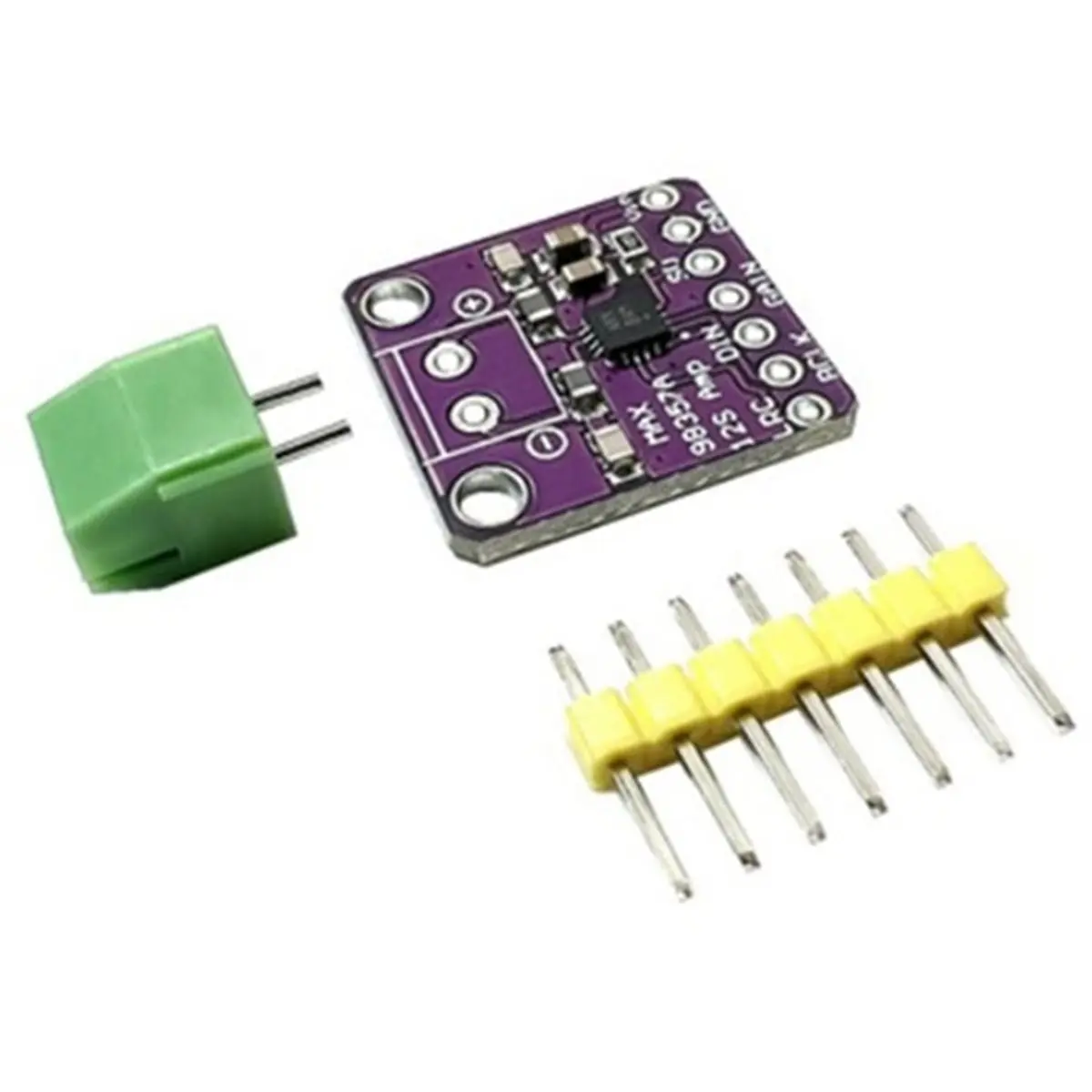 

A06R 20 шт. Модуль аудиоусилителя MAX98357 для Raspberry Pi ESP32, безфильтровая аудиоплата, модуль декодера ЦАП