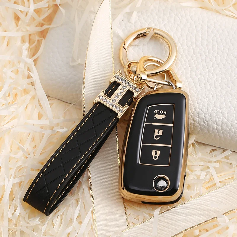 TPU Car Key Case Cover Shell Fob For Nissan Qashqai X-trail Murano Maxima Altima Juke QUEST Livina Tiida Nismo Key Protector