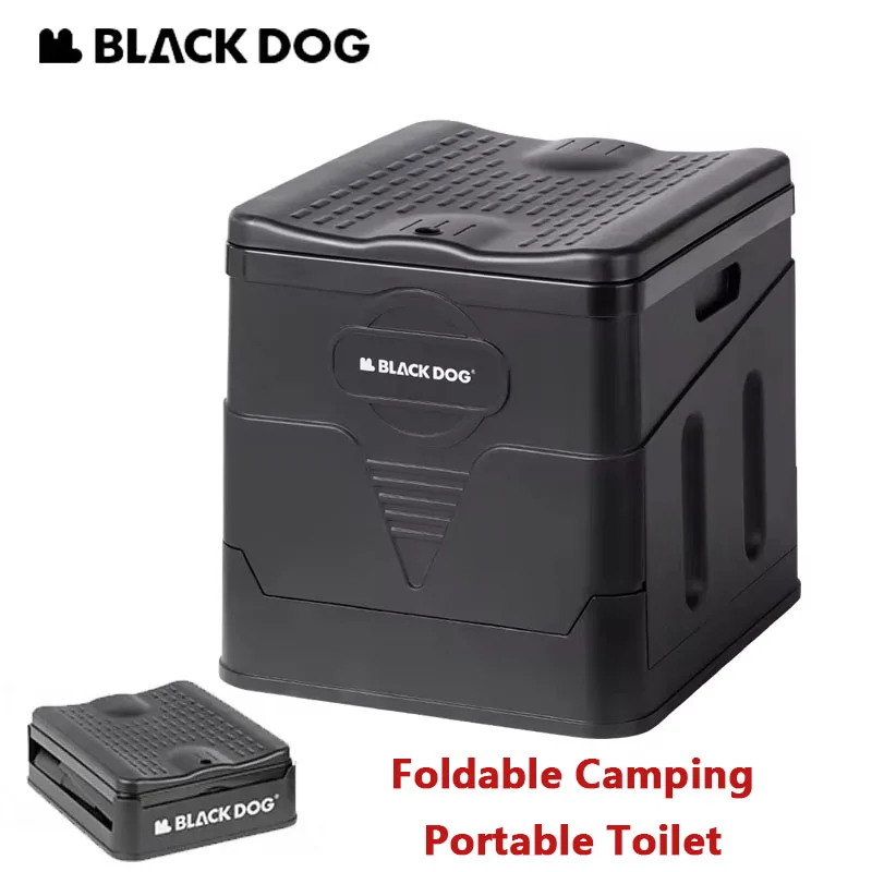 

Naturehike BLACKDOG Camping PP Toilet Multifunctional Trash Can Portable Tour Travel Outdoor Emergency Car Folding Movable Toile