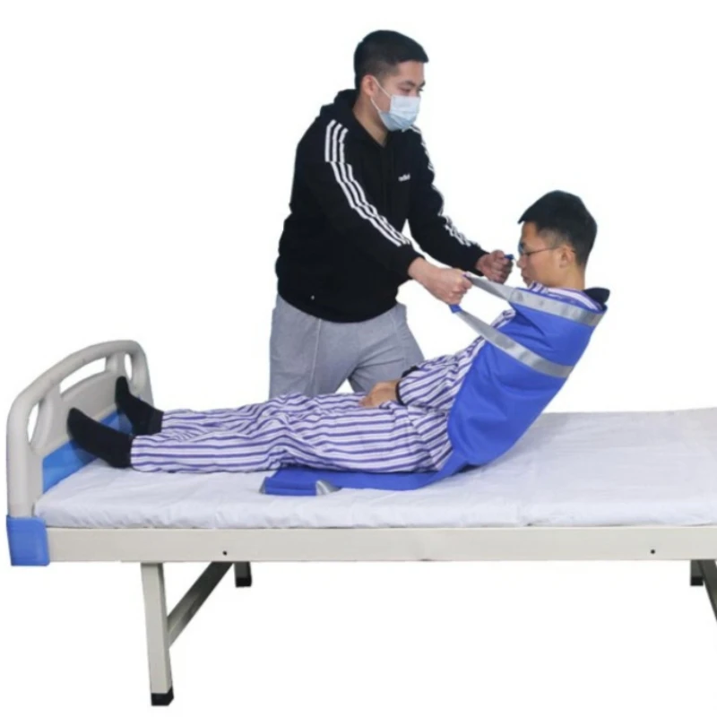Soft Stretcher Transfer Belts Positioning Sheet Bed Pad Elderly Disabled - Roll Over Shift Transport Mats for Lifting and Moving
