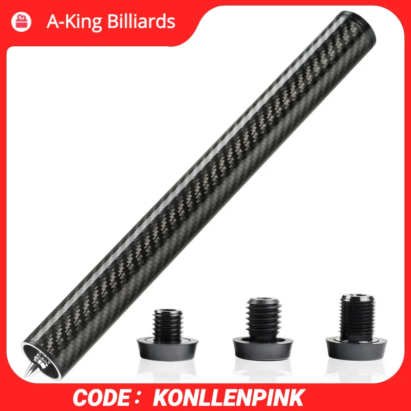 

Billiards Extension 12 inch Carbon Fiber Extendable Extension Billiard Accessories for Mezz Predator KONLLEN ZOKUE Jflowers Cue