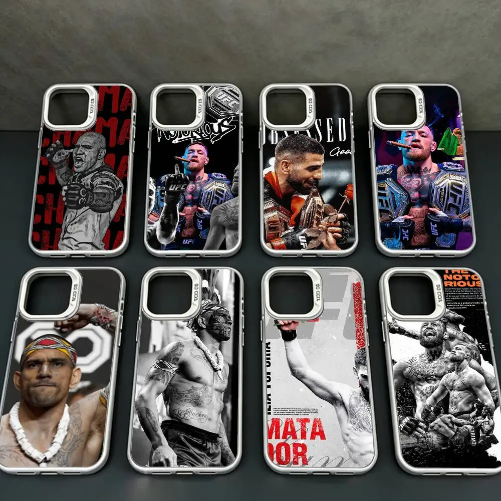 

Fighting Pereira Alex phone Case for iPhone 17 11 12 Pro Max Plus Mini Air SE 16e 14 15 16 13 Soft Shell