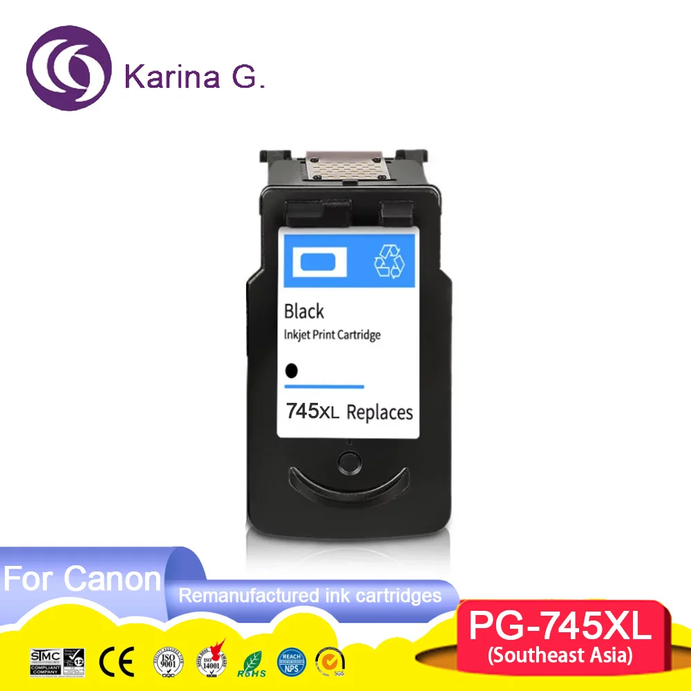 PG 745 PG745 PG-745 PG745XL CL 746 CL746 CL-746 Remanufactured Color Inkjet Ink Cartridge for Canon PIXMA iP2870/TS3170/MG3077