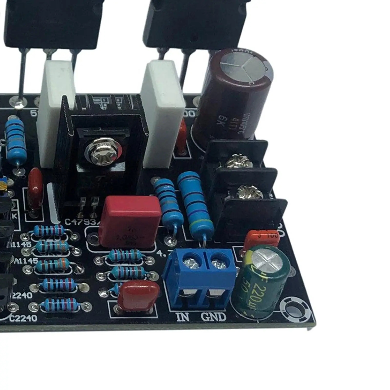 

400 Watt Amplifier Board with Heat Sink Thickened PCB Plastic for High Power Amplifier Car Stereo Setup
