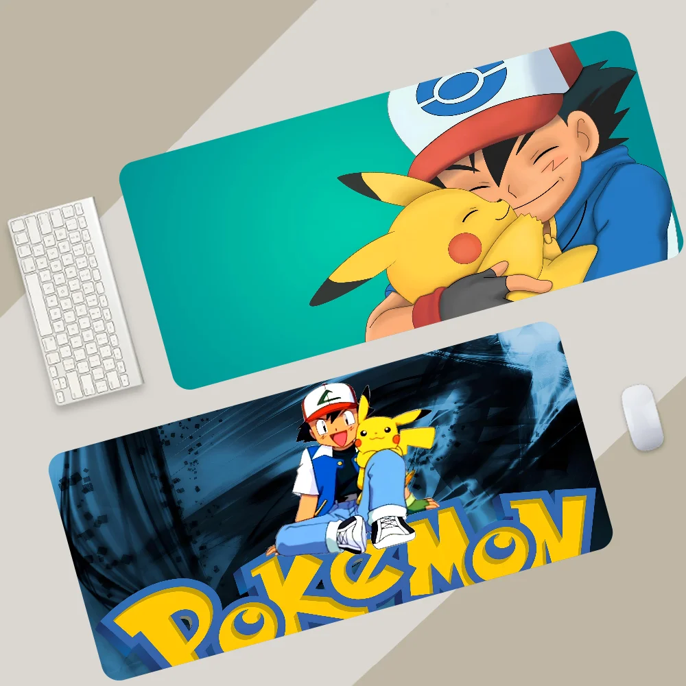 1pc Hot Cute Pat Pokemons Anime Non-slip Mouse Pad Suitable For Office Computers Laptops E-sports Game Desk Mats XXL Keyboard