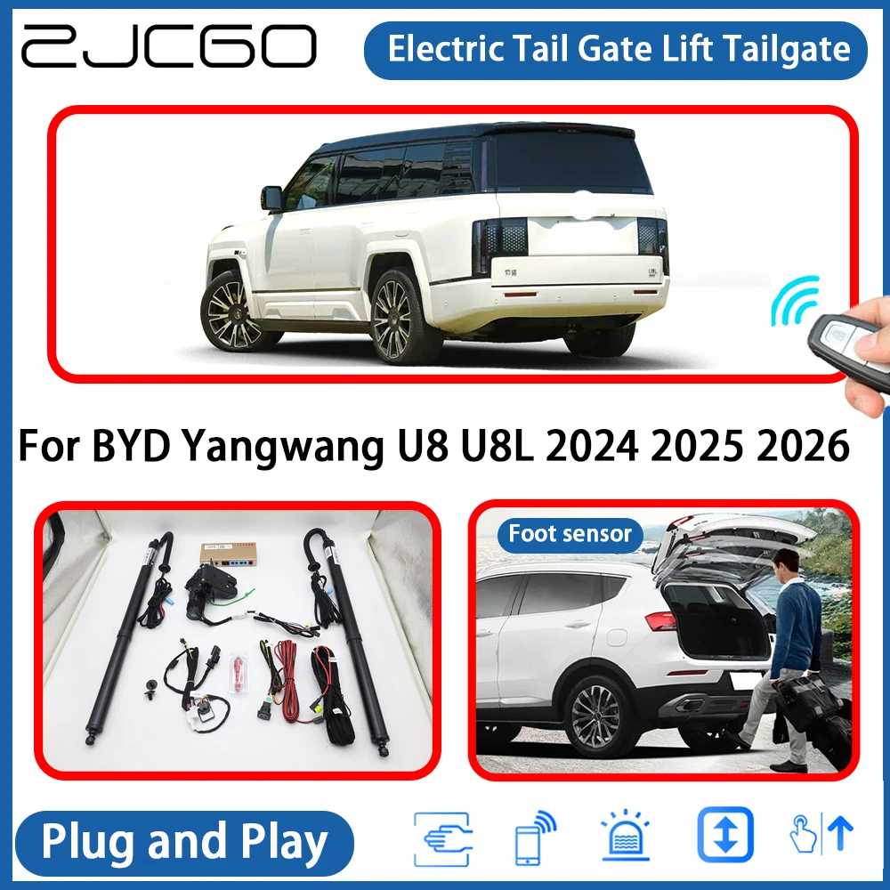 

for BYD Yangwang U8 U8L 2024 2025 2026 Automatic Powered Tailgate Power Liftgate Electric Tail Gate Lift Assisting System