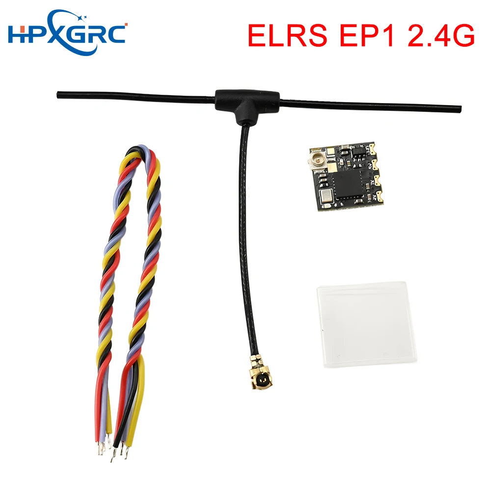 HPXGRC ELRS 2.4G Mini-Empfänger ExpressLRS RX Nano 2400RX EP1 EP2, Langstrecken-Hochleistungsempfänger für FPV-Drohnen RC