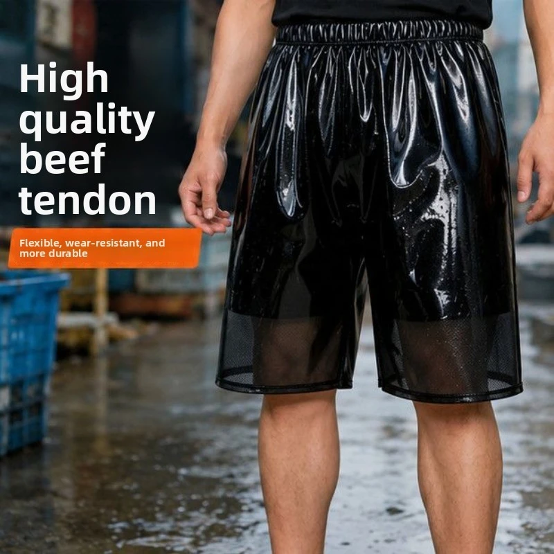 Waterproof Rain Shorts Durable Wading Comfortable Breathable Summer Farming Fishing Delivery Outdoor Work Protective Lightweight