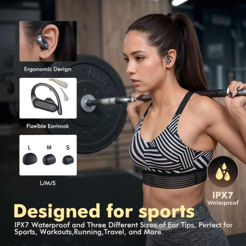 Xiaomi A520 التحكم باللمس بلوتوث 5.3 HiFI ستيريو مقاوم للماء سماعة TWS سماعة أذن رياضية لاسلكية مع ميكروفون