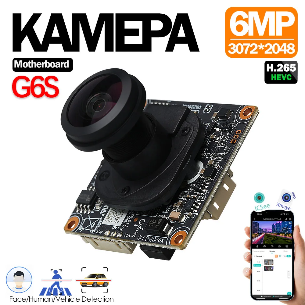 

6MP устройство видеонаблюдения IVG-G6S: интеллектуальное обнаружение люд