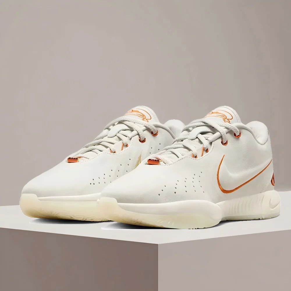 

Nike LeBron 21 EP “Akoya” Men's & Women's Slip-Resistant, Durable Cushioned Low-Top Basketball Shoes - White FV2346-001