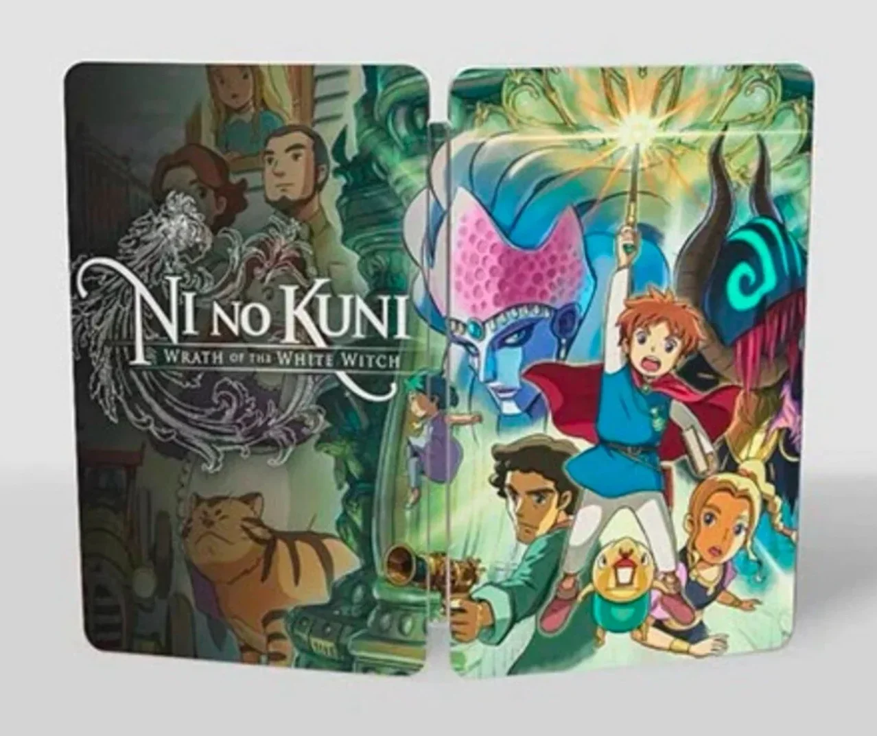 Ni No Kuni Custom made G2 Steelbook Case For NS (No Game)