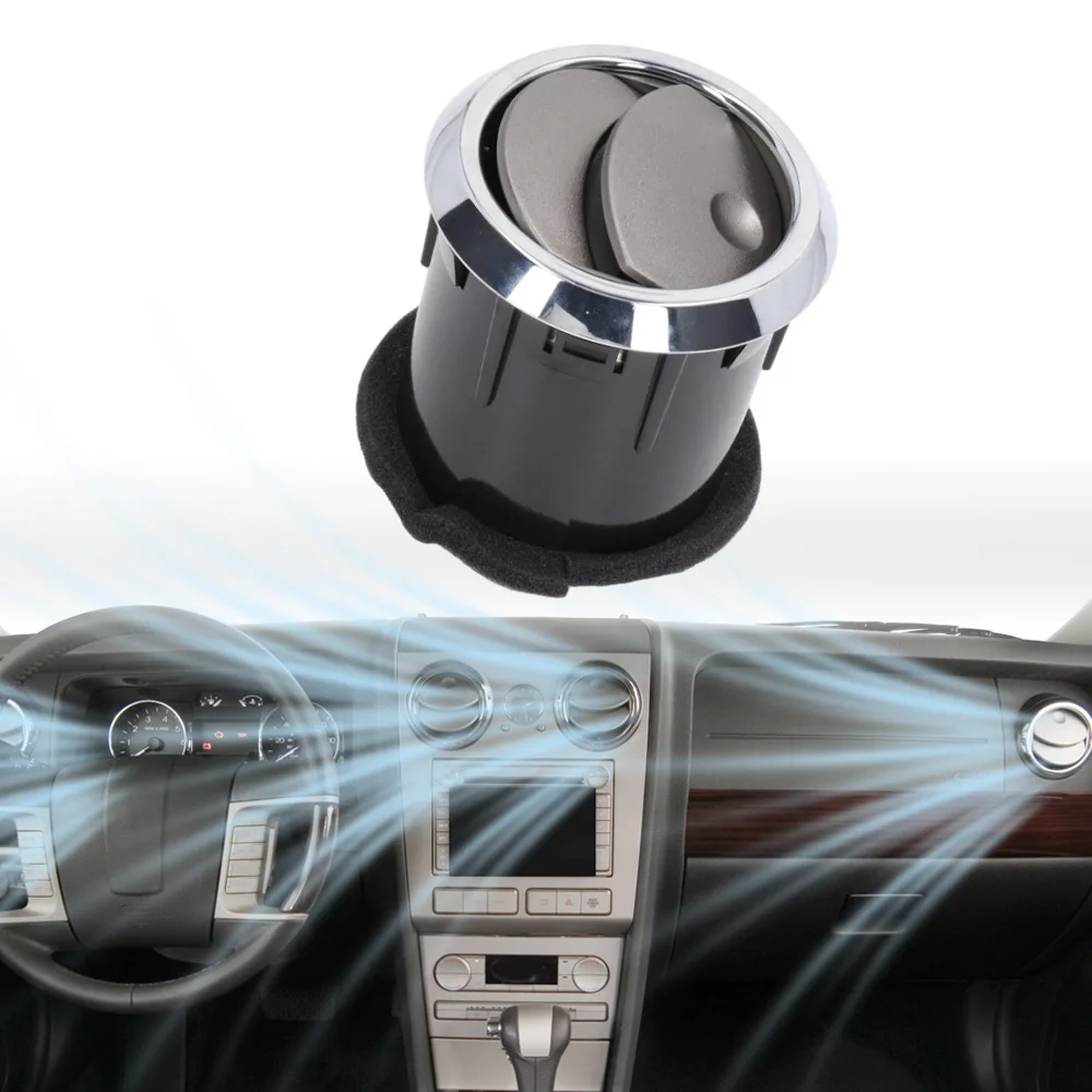 

Вентиляционное отверстие для приборной панели автомобиля, круглый выходной канал для кондиционера для Lincoln MKZ Zephyr Ford Fusion Mercury Milan 8H6Z19893AA