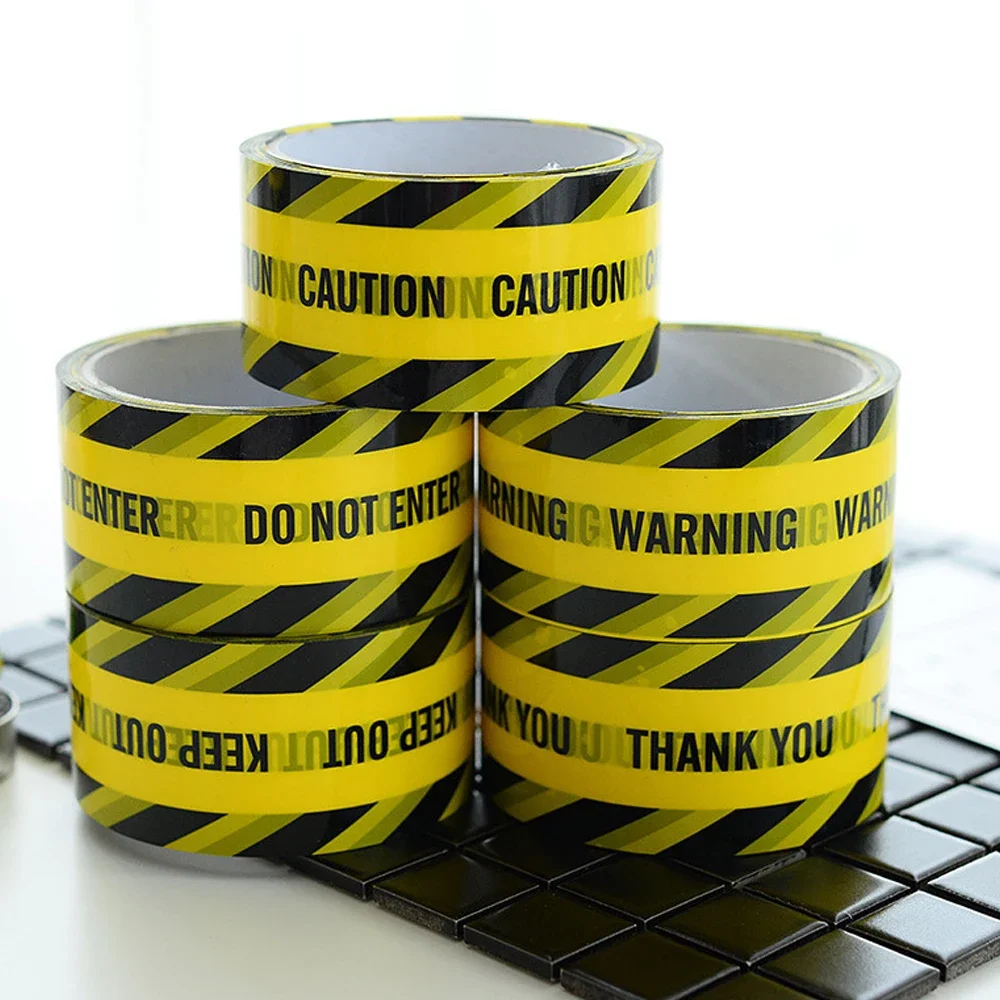 Caution Keep Out Tape Construction Site Warning Line Yellow Construction Vehicle Party Decorations Kids Birthday Party Supplies