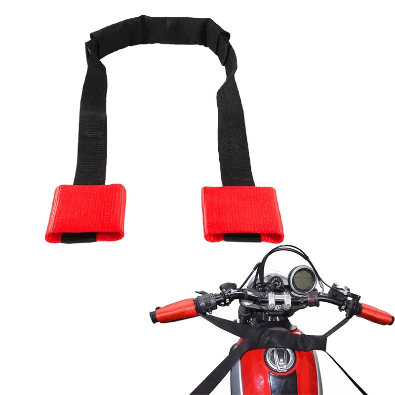 

NEW MOTORCYCLE MOTORBIKE HANDLEBAR BAR SUPPORT STRAP SECURE BIKE DURING TRANSIT