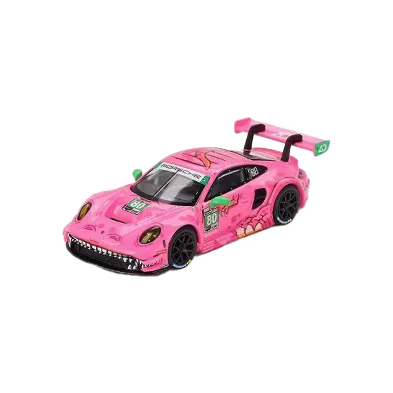 

MINIGT 872 Porsche 911 Pink Dinosaur Paint Job 1:64 Scale Car Model