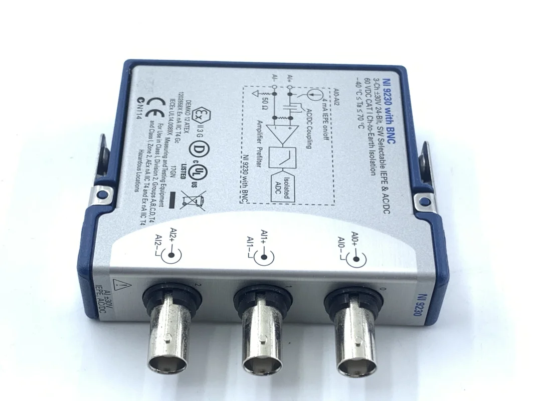 

National Instrument NI-9230, Sound and Vibration, Fully Tested US delivery