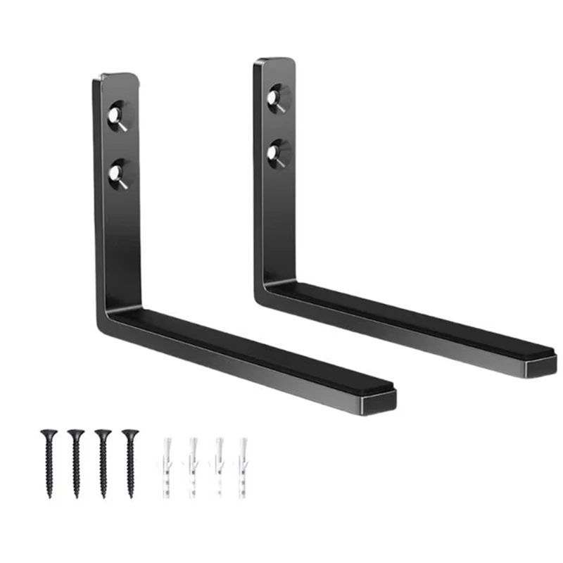New-New Sound Bar Bracket Adjustable Depth Soundbar Wall Mount Bracket For Sound Bar Mounts Bracket T5EE