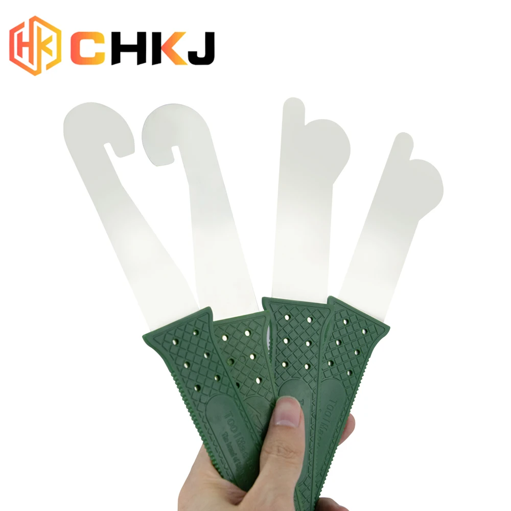 CHKJ 4 Pieces Of Plastic Nano-blade Nylon Nanosheet Stanless Steel Tools Hand Tools Locksmith Tools Accessories Good Quality