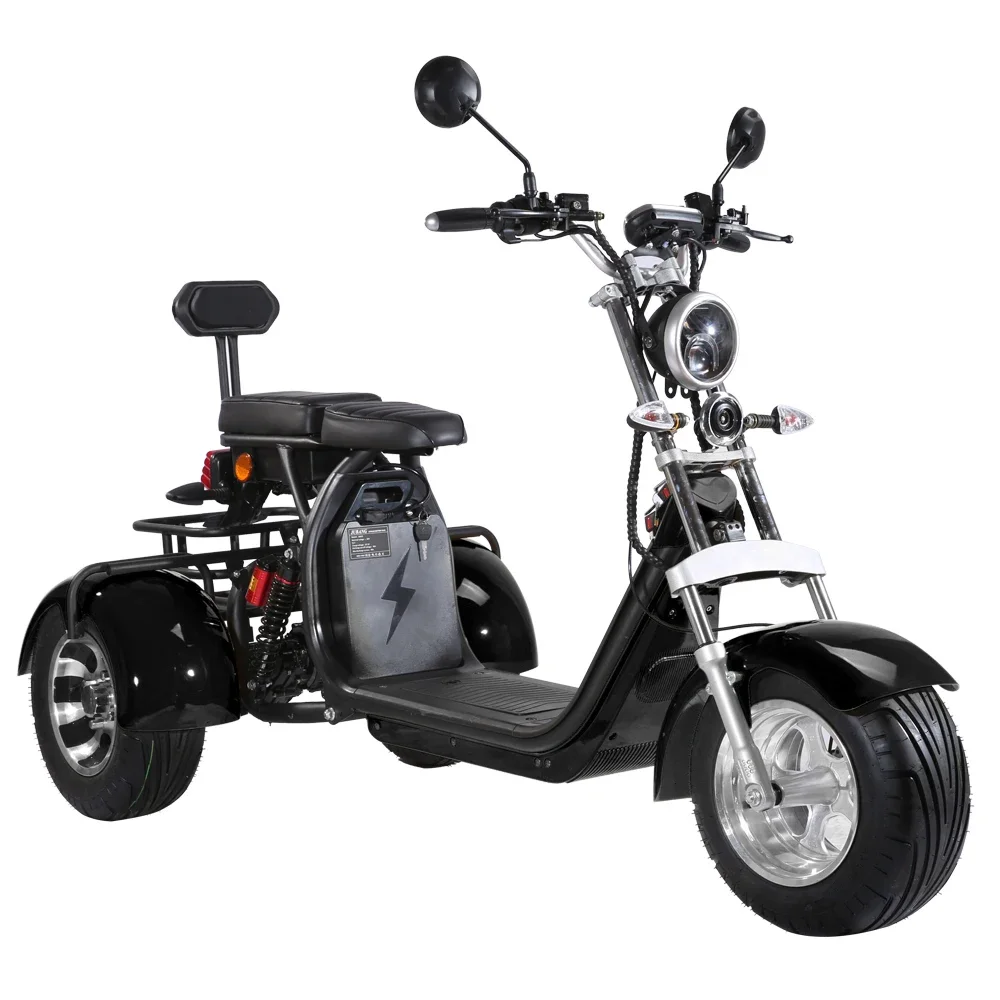 

Europe Registrable Road Legal 3 Wheel Scooter 2000w 3000w Citycoco In Netherlands Warehouse