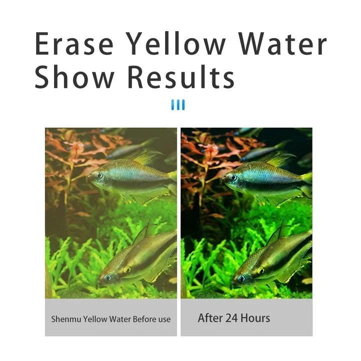 Fish Tank Aquarium Filter Odor Removal Purifying Remove Yellow Water Deodorize Aquarium Filter Material Remove Purify Fishy Odor