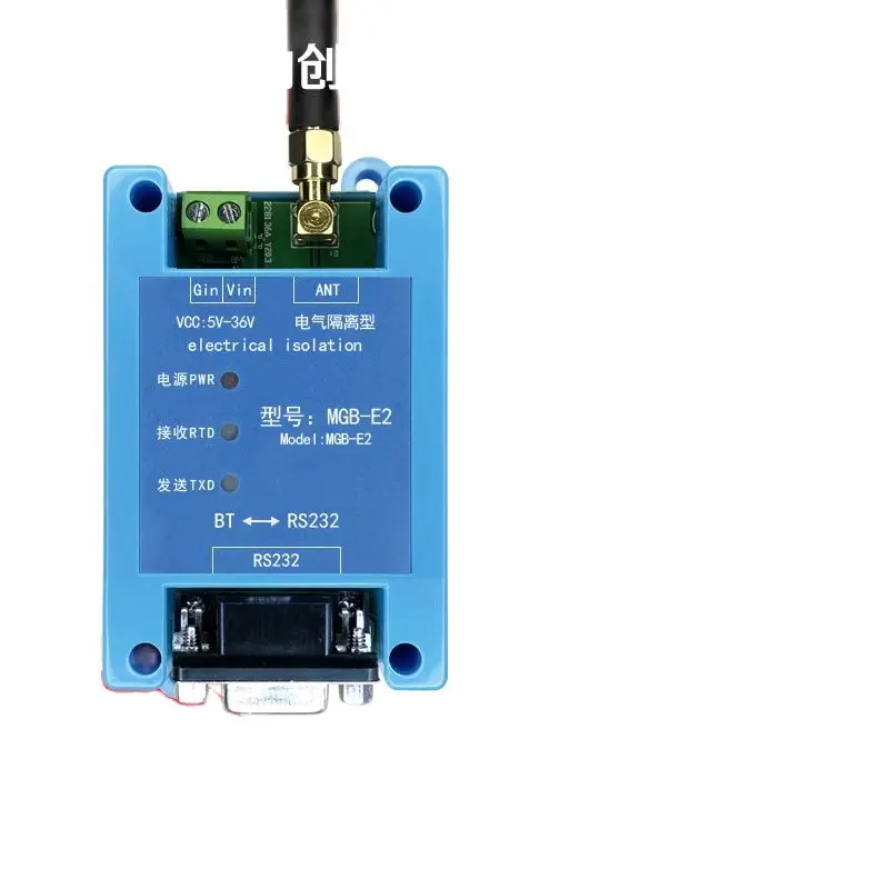 Bluetooth to RS232 232 module electrical isolation, high-speed industrial grade lightning protection