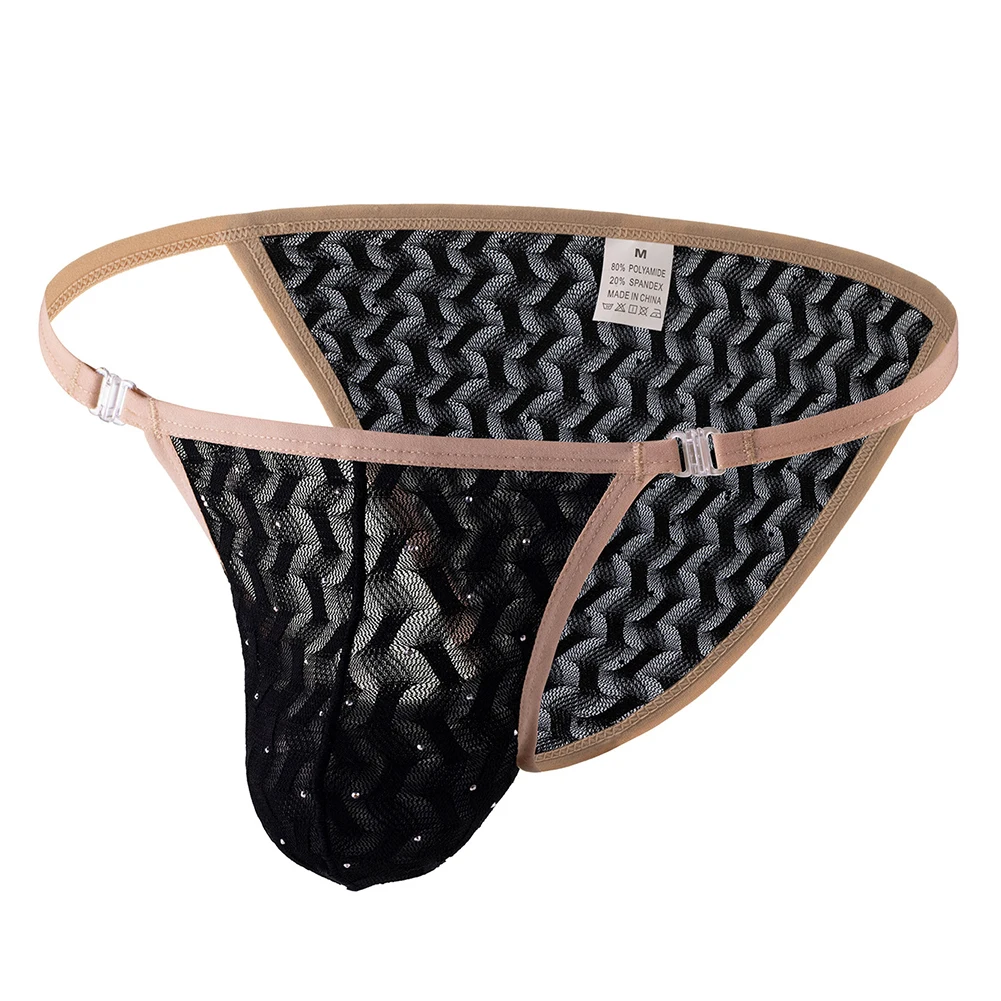 

For Special Occasions Panties For Men Mens Lace Briefs For Parties Sexy Breathable Panties For Men Nylon Fabric