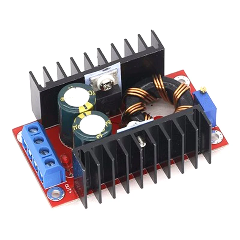 150W DC-DC Boost Converter Step Up Power Supply Module 10-32V To 12-35V 10A Laptop Voltage Charge Board