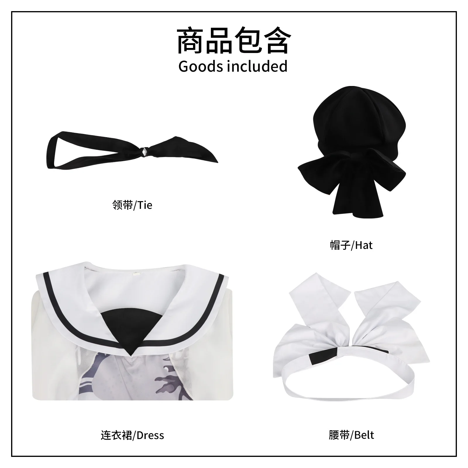 فستان Xiaozaki Soo، فستان موحد للهالوين مطبوع ثنائي الأبعاد، مجموعة ملابس عادية